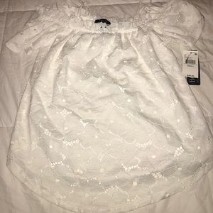 NWT off the shoulder floral top